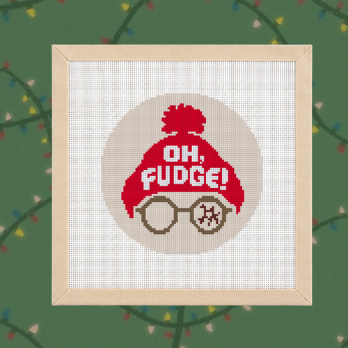 Oh Fudge - Painted Canvas